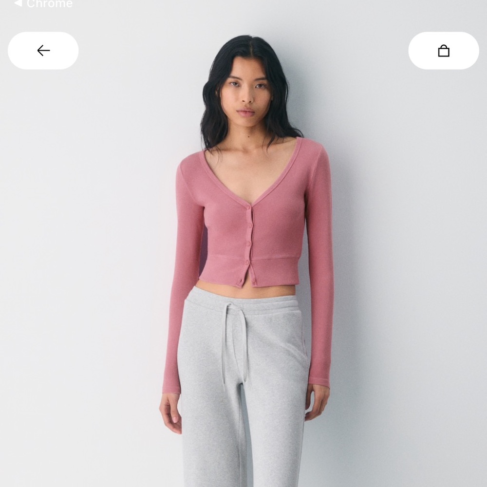 Aritzia TNA homestretch cardigan